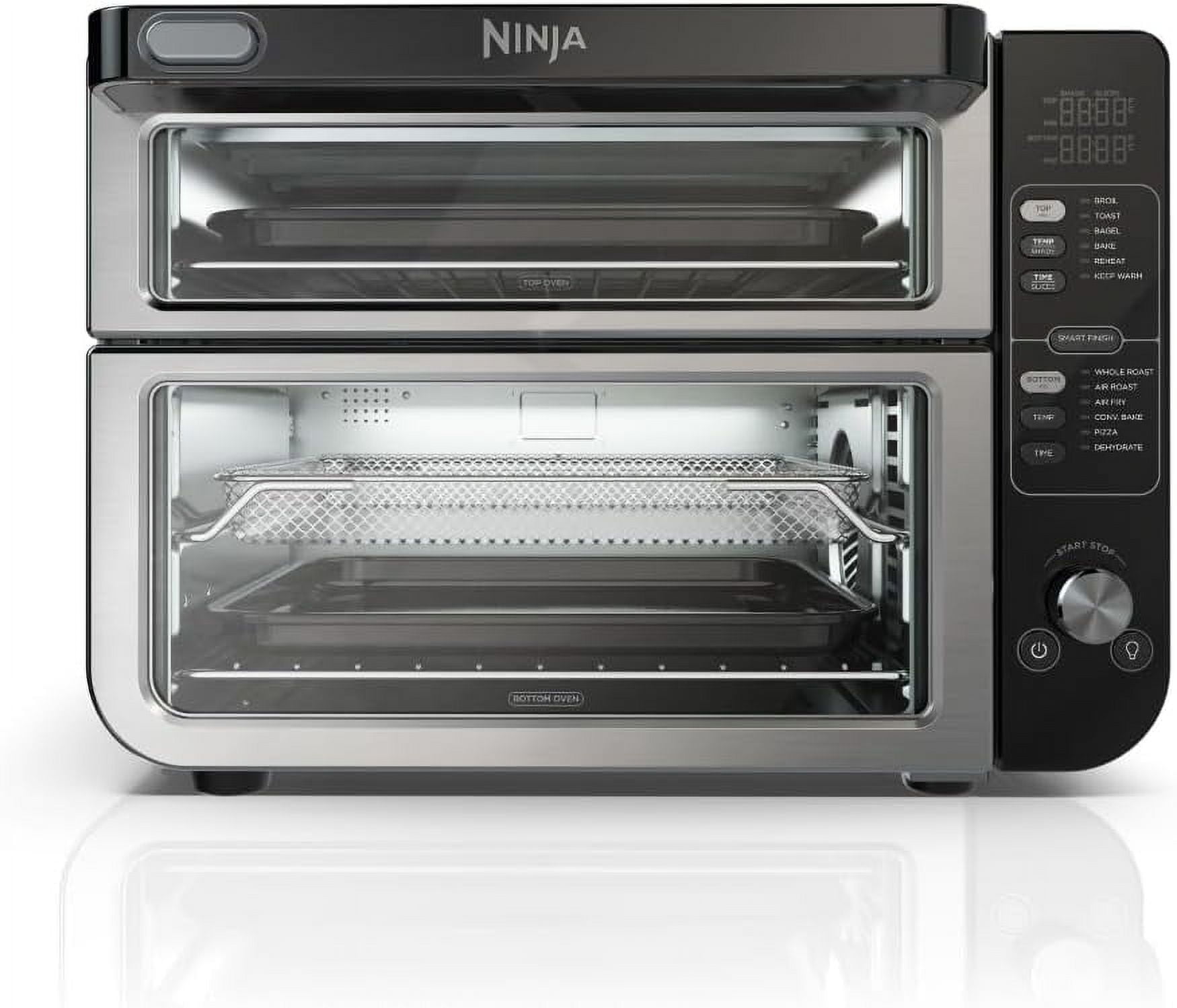 Ninja DCT401 12-in-1 Oven with FlexDoor, Dual Cooking