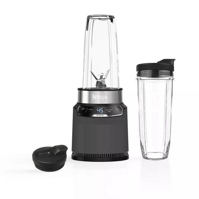 Ninja 2 Preset AutoIQ One Touch NutriBlender Pro Set, 1100 Watts