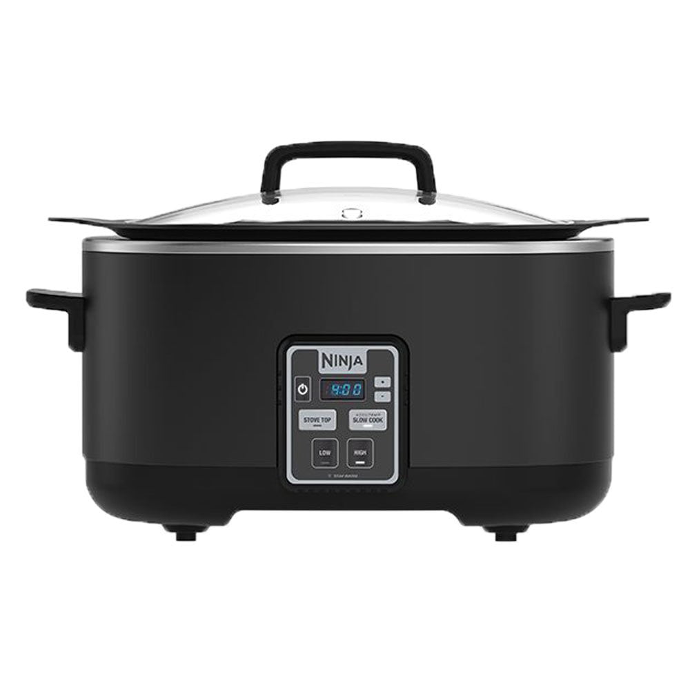 Ninja 3 In 1 Cooking System Slow Cooker Oven Stove Top Crockpot MC702Q