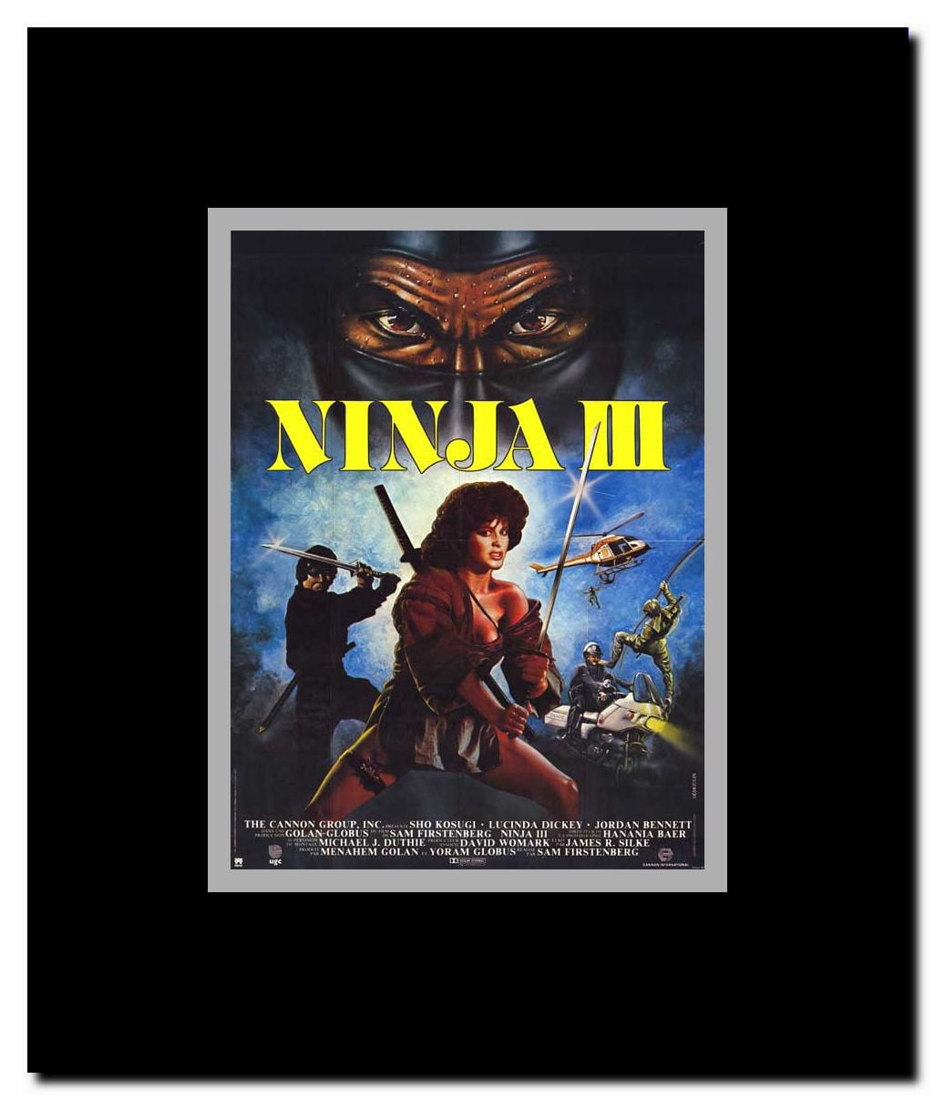 Ninja 3: The Domination Framed Movie Poster