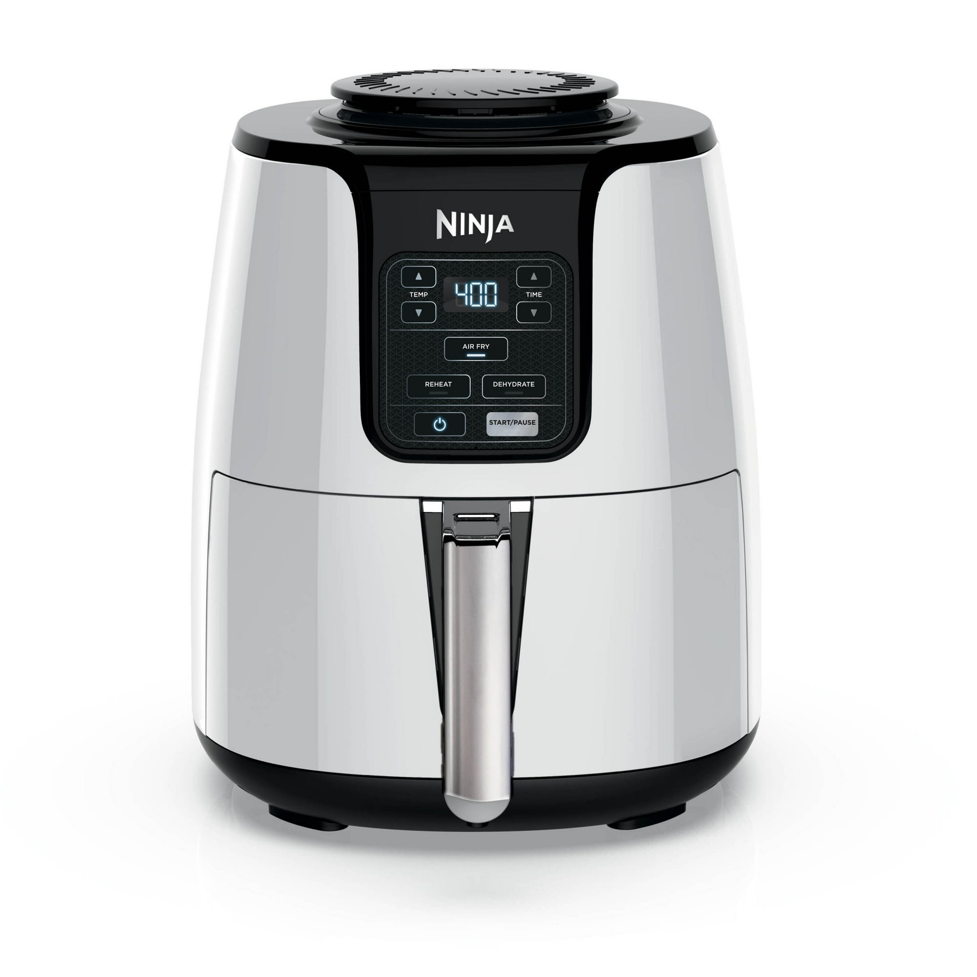 Ninja 4Qt Air Fryer, Nonstick Basket with Crisper Plate, 1550 Watts, White