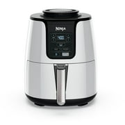 Ninja 4 Qt Air Fryer, 3 Functions, Air Fry, Reheat, and Dehydrate, Dishwasher Safe, Non-Stick, AF100, White