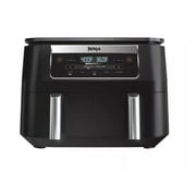 Ninja 6 qt 2-Basket Air Fryer, Black - Nonstick