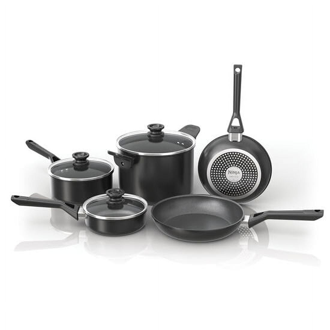 Ninja 8 piece All Range Compatible Aluminum Cookware Set - Walmart.com