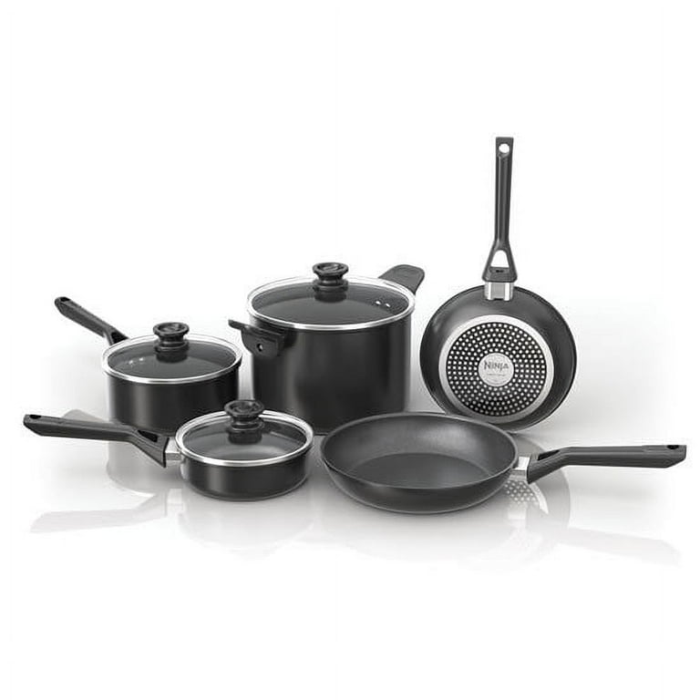 Ninja 8 piece All Range Compatible Aluminum Cookware Set - Walmart.com