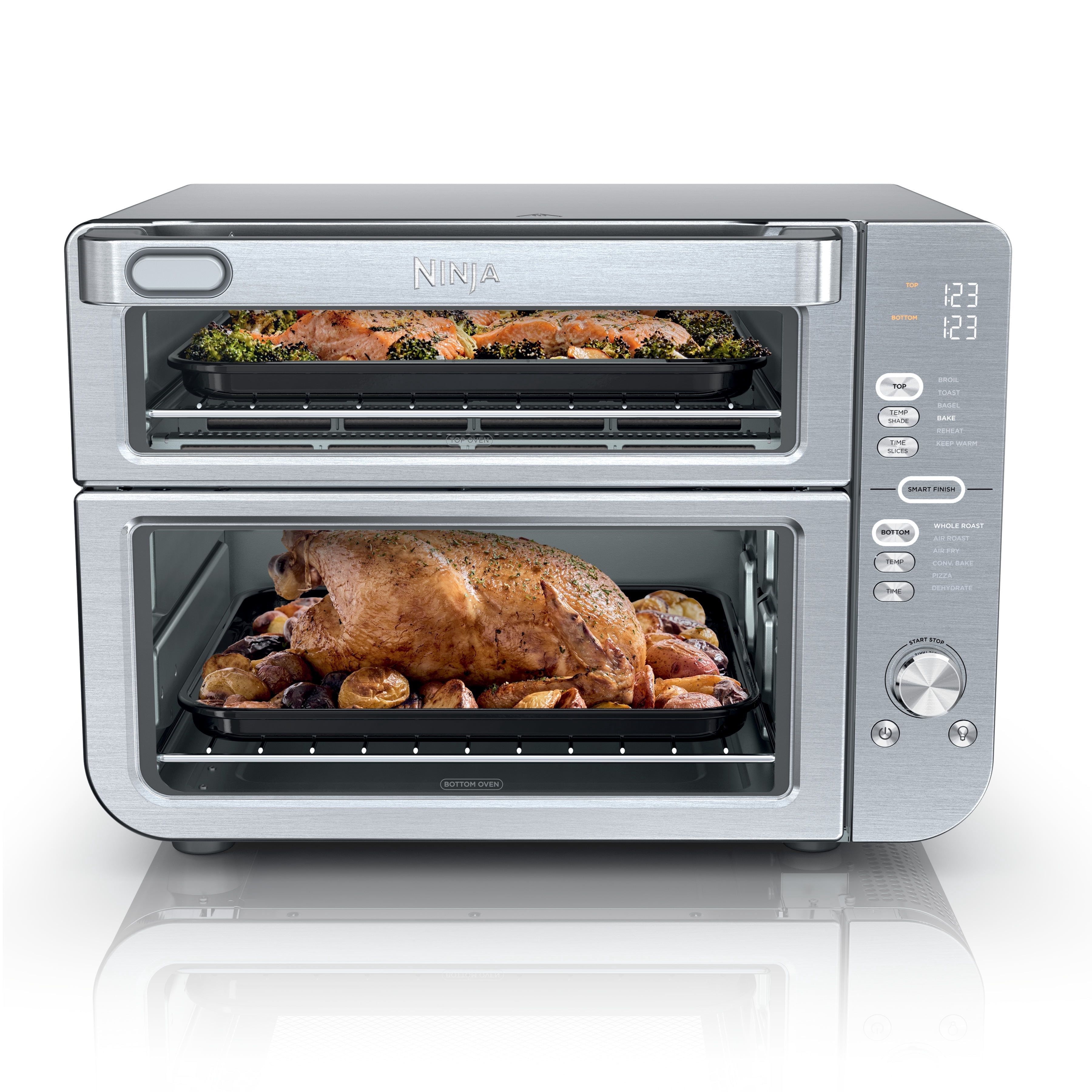 Ninja, Air Fry Basket, DCT601, Includes 2 Sheet Pans 2 Wire Racks