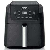 Ninja 4-in-1 Pro XL 6.5 Qt Air Fryer w/ Air Crisp Technology, Nonstick Basket & Crisper Plate, AF180 Black
