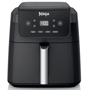 Ninja 4-in-1 Pro XL 6.5 Qt Air Fryer w/ Air Crisp Technology, Nonstick Basket & Crisper Plate, AF180 Black