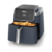 Ninja Air Fryer Pro XL 6.5-Qt, 4-in-1, Air Crisp Technology, Nonstick Crisper Plate, AF180WMBL Cyberspace