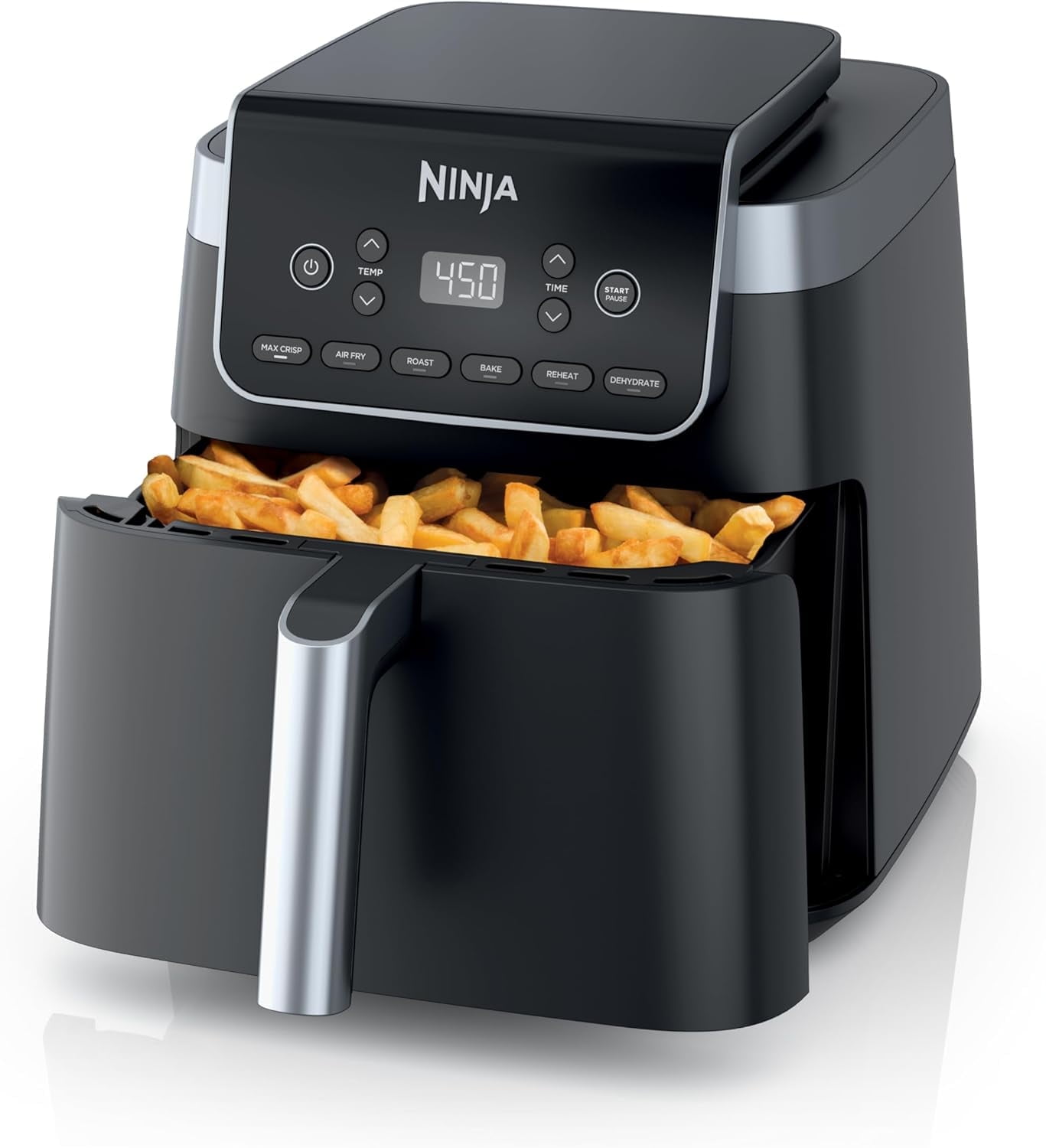 Restored Ninja Air Fryer Pro XL 6in1 6.5Q Max Crisp Technology Nonstick Basket AF181 (Refurbished)