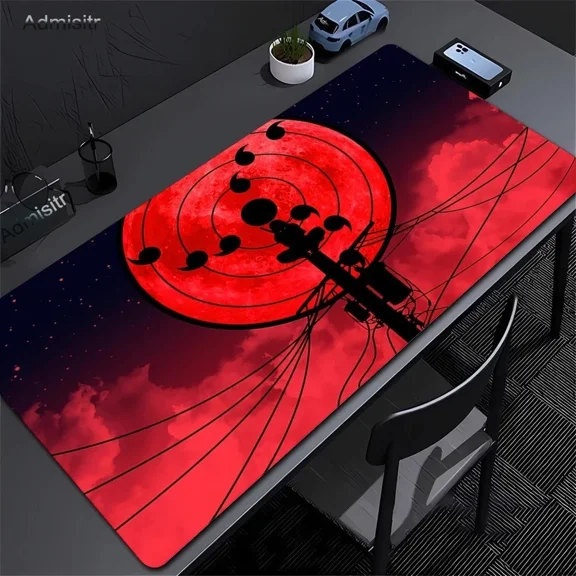 Ninja Anime Keyboard Desk Mat - Large Mouse Pad, 80x30