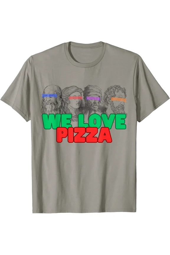 Ninja Artist Renaissance Leonardo Rafael Donny Michelangelo T-Shirt, Unisex T-Shirt