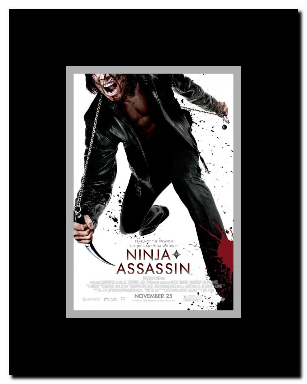 Ninja Assassin Framed Movie Poster
