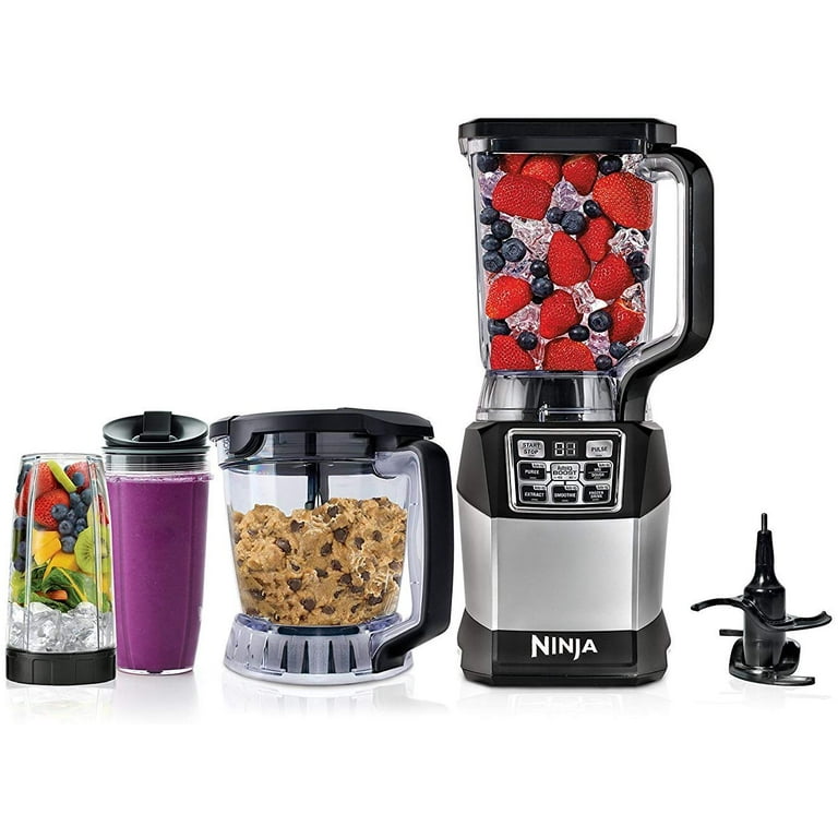 Ninja Auto-iQ Kitchen System, 1200W, BL910: Blender, Food