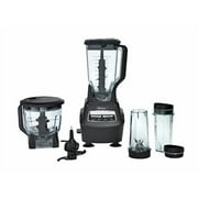 Ninja BL770 Mega Kitchen System and Blender with Total Crushing Pitcher, Food Processor Bowl, Dough Blade, To Go Cups, 1500-Watt Base, Black