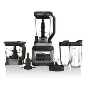 Ninja Professional Plus Kitchen System with Auto-iQ & (2) 24oz Single-Serve Cups, BN801 Black/Stainless Steel