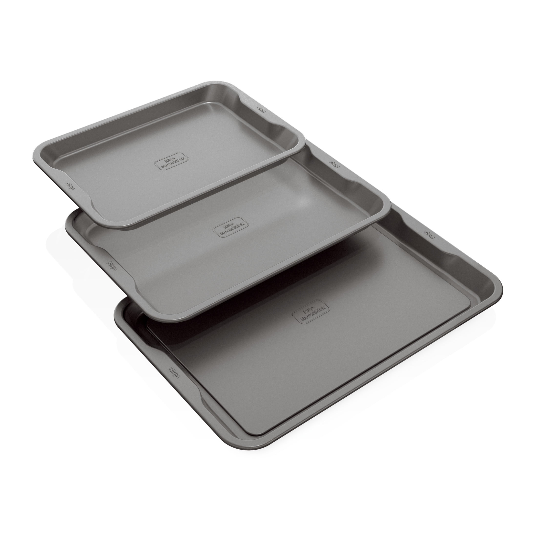 gotohollywood ✢ size160 Ninja NeverStick® Essential 3-Piece Baking Sheet Set, Dishwasher