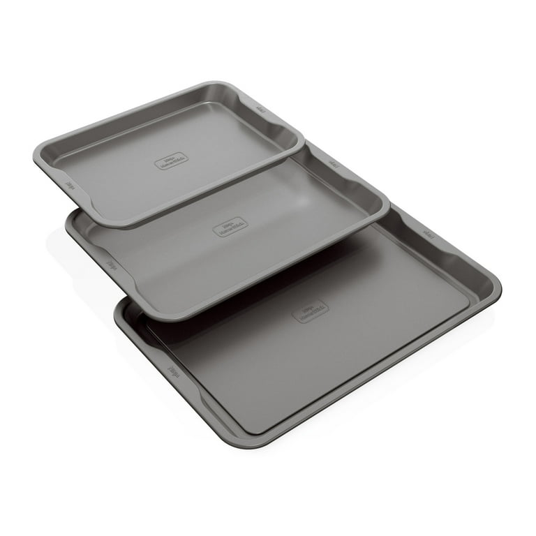 Ninja NeverStick® Essential 3-Piece Baking Sheet Set, Dishwasher