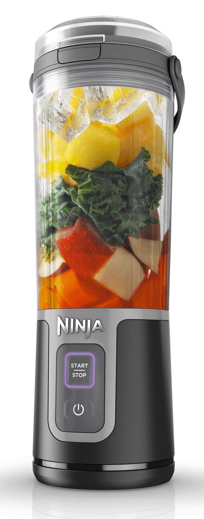 Ninja Blast BC100BK 16oz. Portable Blender, Leak Proof Lid, USBC