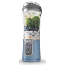 Ninja Blast 16 oz. Personal Portable Blender with Leak Proof Lid & Easy Sip Spout, Perfect for Smoothies, Blue, BC100NV
