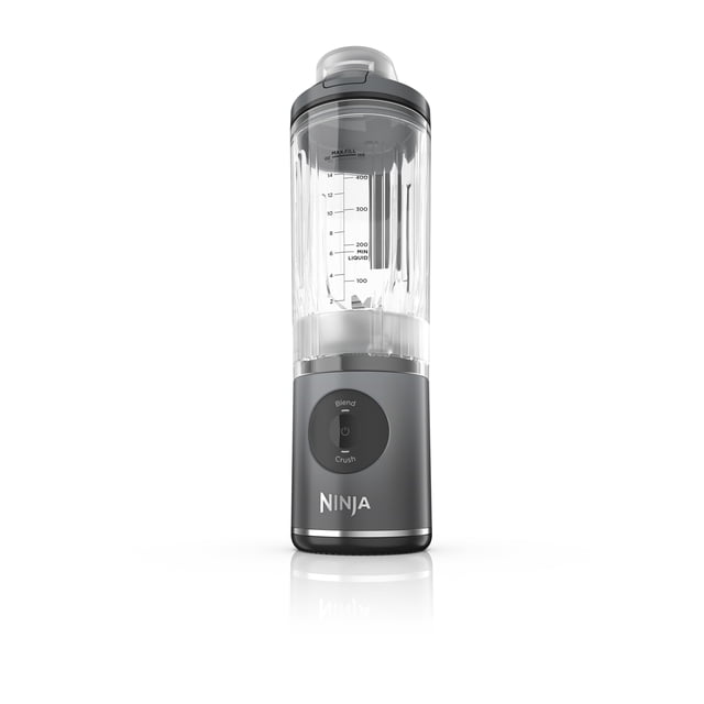 Ninja Blast MAX 20-Oz Portable Personal Blender, Twist & Go Vessel, Smoothie, Frozen Drinks, Ice Crush, BC200GY Gray