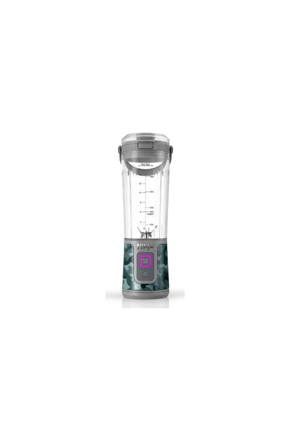 Blast Personal Portable Blender 18 oz. with Leak Proof Lid & Easy Sip Spout, Perfect for Smoothies, Camo