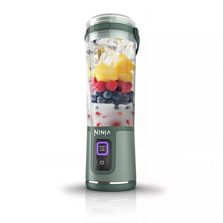 Ninja - Blast 18 oz. Portable Blender - Forest Green