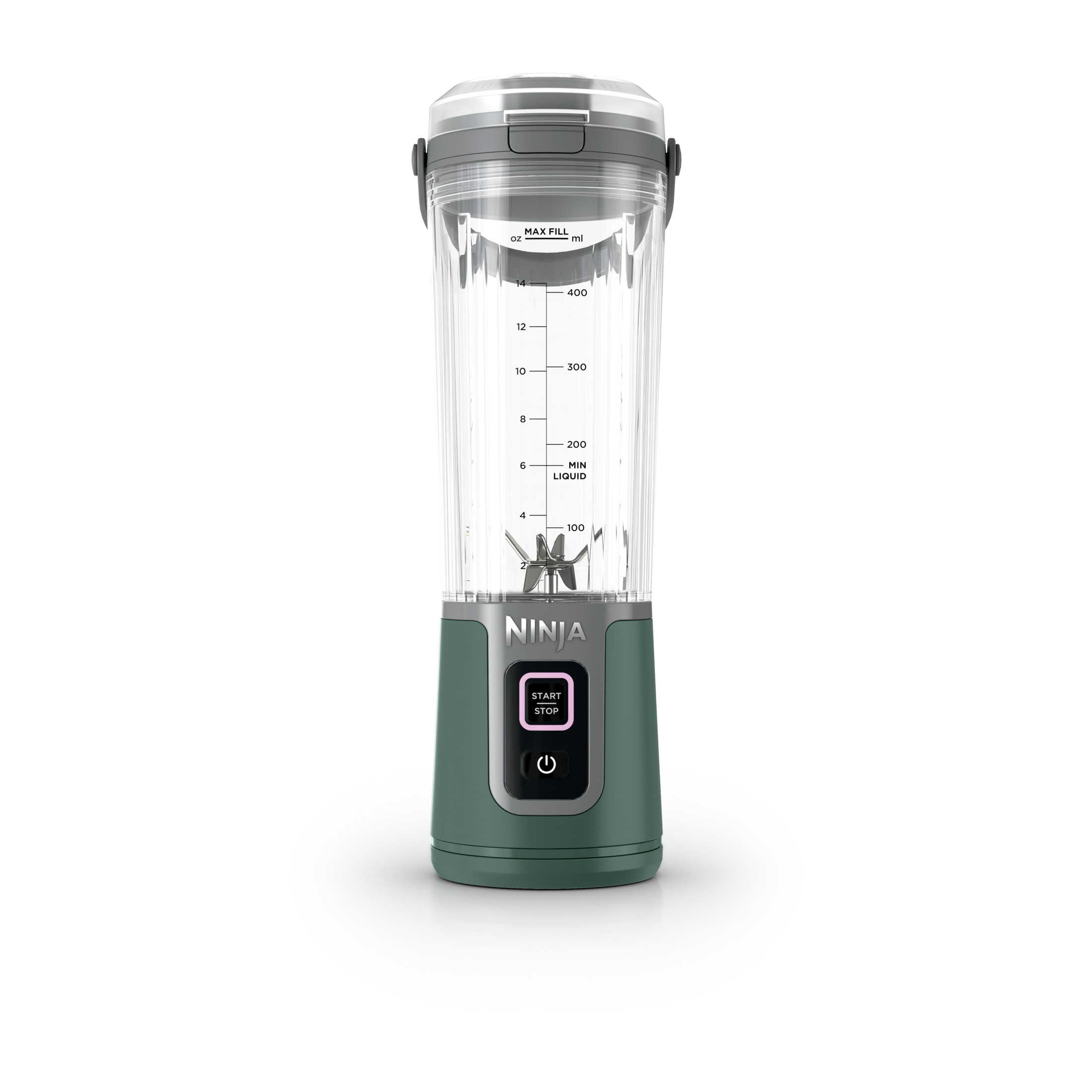 Ninja Blast Portable Personal 18 Oz Blender W Leak Proof Lid Easy Sip Spout Rechargeable Base BC150GN Green: What Stands Out on Walmart