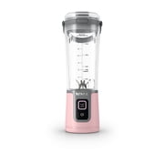 Ninja Blast Portable Personal 18 Oz Blender w/ Leak Proof Lid & Easy Sip Spout, Rechargeable Base, BC150PK Pink