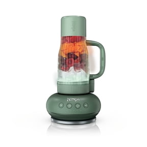 Ninja BlendBOSS 24-Oz Personal Blender, for Smoothies & Frozen Drinks, Travel Tumbler with Leak Proof Lid and Chug Spout, Auto-iQ Technology, 1200 Peak Watts, DB300GN1 Sage Moss