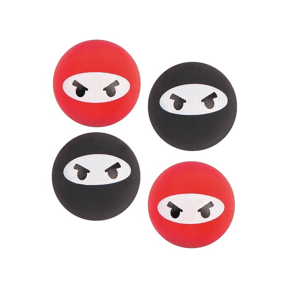 Fun Express Ninja Bouncing Balls Party Favors 12 Pieces