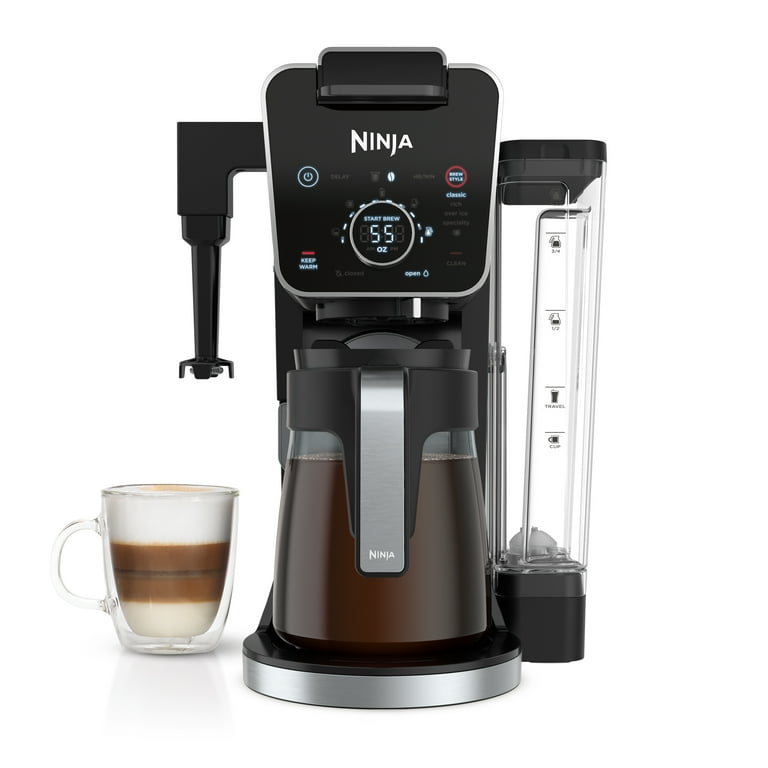Ninja DualBrew Specialty Coffee System Single-Serve K-Cup Pod Compatible 12-Cup Drip Coffee Maker