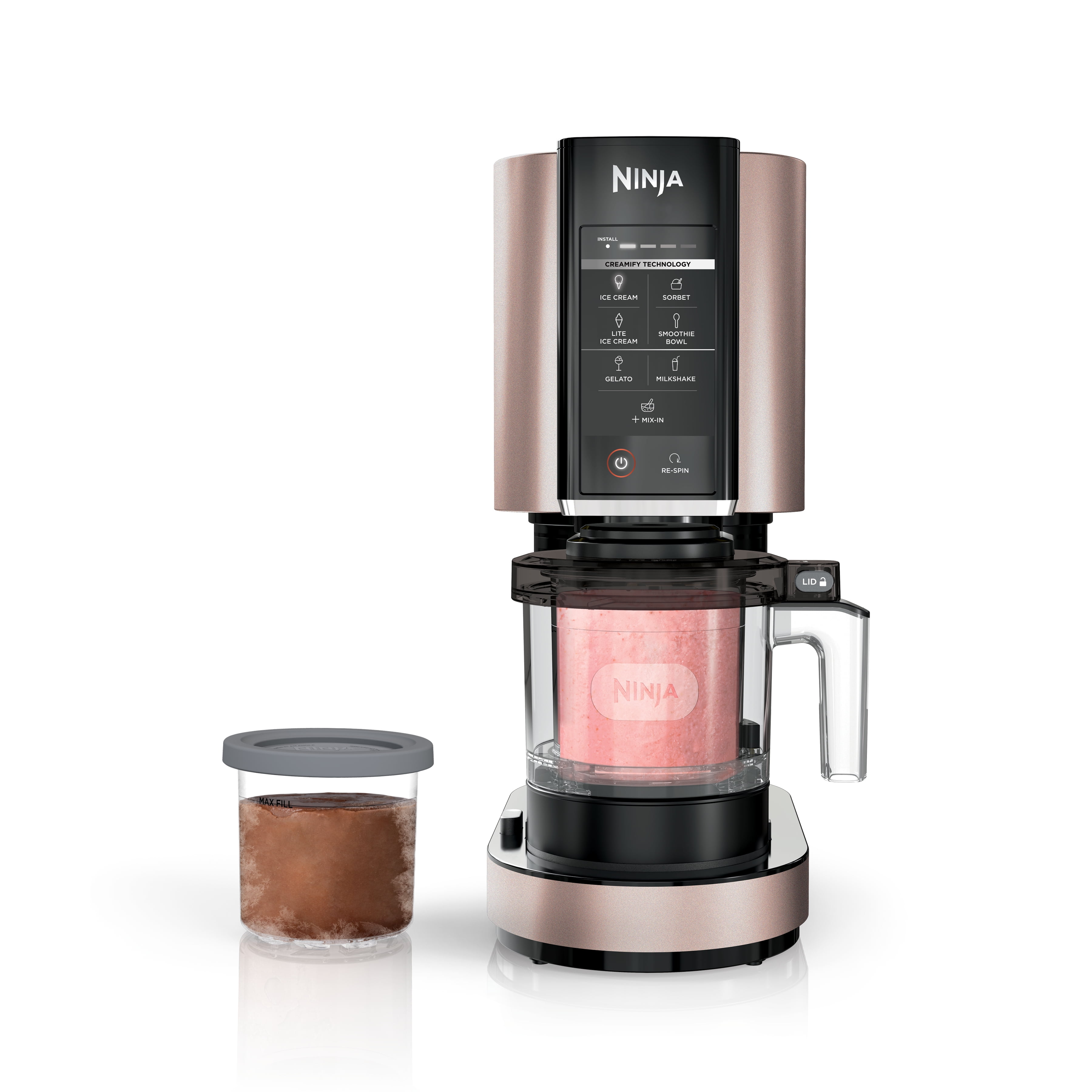 Ninja CREAMi 7-in-1 Rose Gold Ice Cream Maker