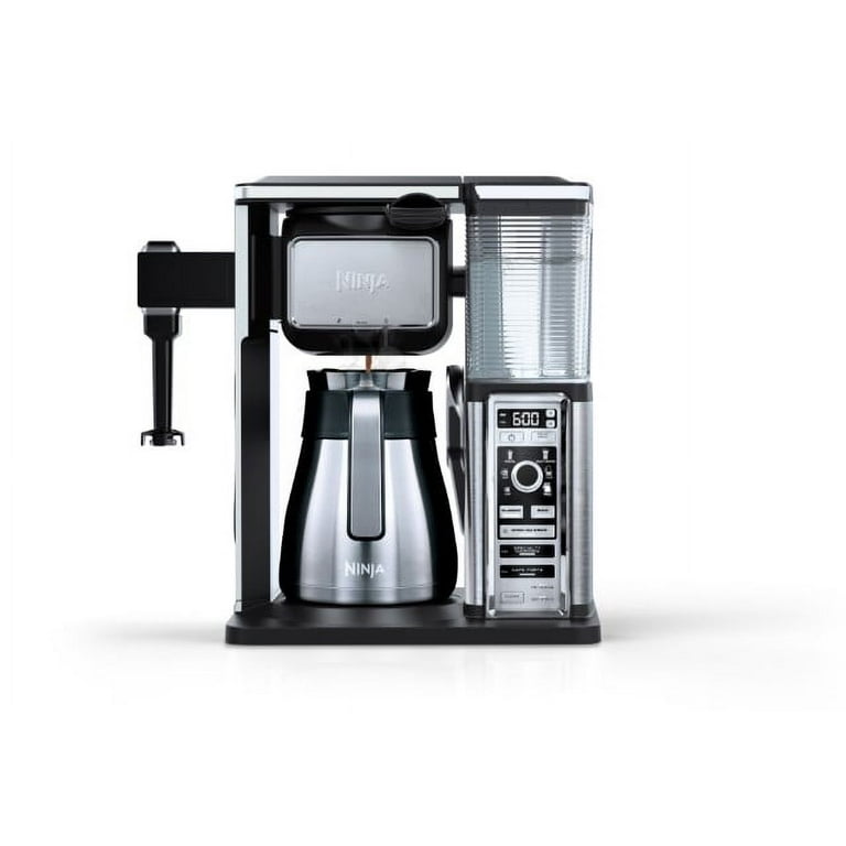Ninja 10-Cup Black/Stainless Steel Residential Combination Coffee Maker in  the Coffee Makers department at
