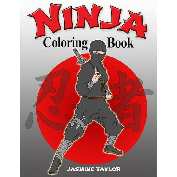 Ninja Coloring Book, (Paperback)