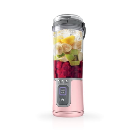 Ninja Blast 16-Oz Portable Personal Blender, Leak Proof Lid & Easy Sip Spout, Smoothie Blender, Dusty Pink