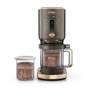 Ninja Creami XL Ice Cream Maker, Sorbet, Milkshakes, Frozen Yogurt, Dairy Free, 11 One-Touch Programs, 2 24 Oz Family-Sized Tubs & Lids, NC601BR Mocha