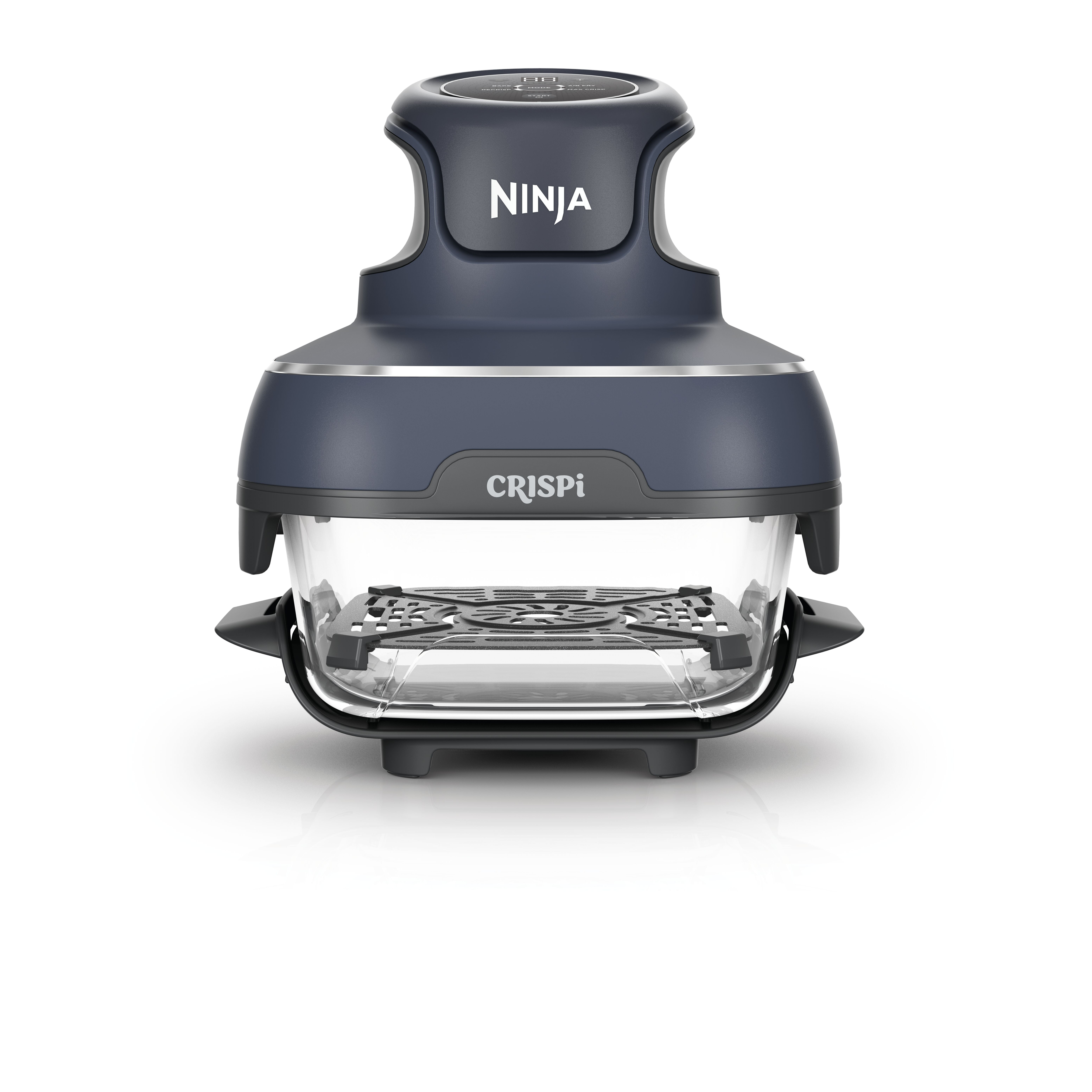 Walmart Black Friday Deals 2025 Ninja Crispi 4-in-1 Glass Air Fryer, 4 Qt & 6 Cup Containers, Designed Non-Toxic, Cyberspace FN101GY