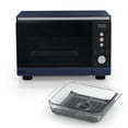 thumbnail image 1 of Ninja Crispi Microwave and Air Fryer with FusionCrisp, 14-in-1, 1000W, 0.9 Cu. Ft., Max Crisp, Roast, Bake, Broil, 8 Microwave Presets, Popcorn, Defrost, and more, MW101BL1 Cyberspace, 1 of 17