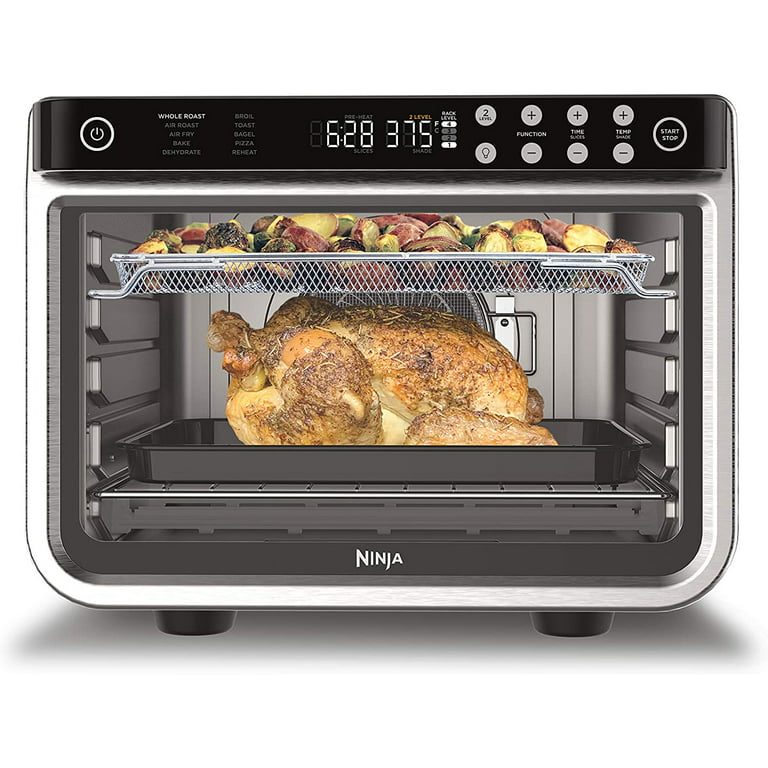https://i5.walmartimages.com/seo/Ninja-DT201-Foodi-10-in-1-XL-Pro-Air-Fry-Digital-Countertop-Convection-Toaster-Oven-with-Dehydrate-and-Reheat-1800-Watts-Stainless-Steel-Finish_510efe96-9c80-4cf1-aca7-520495a95999.7cd0f0bc3b901d64b9417a16456b0307.jpeg?odnHeight=768&odnWidth=768&odnBg=FFFFFF