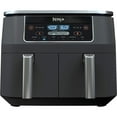 thumbnail image 1 of Restored Ninja 8 qt 2-Basket Air Fryer, Black - DualZone Technology, Smart Finish (Refurbished), 1 of 7