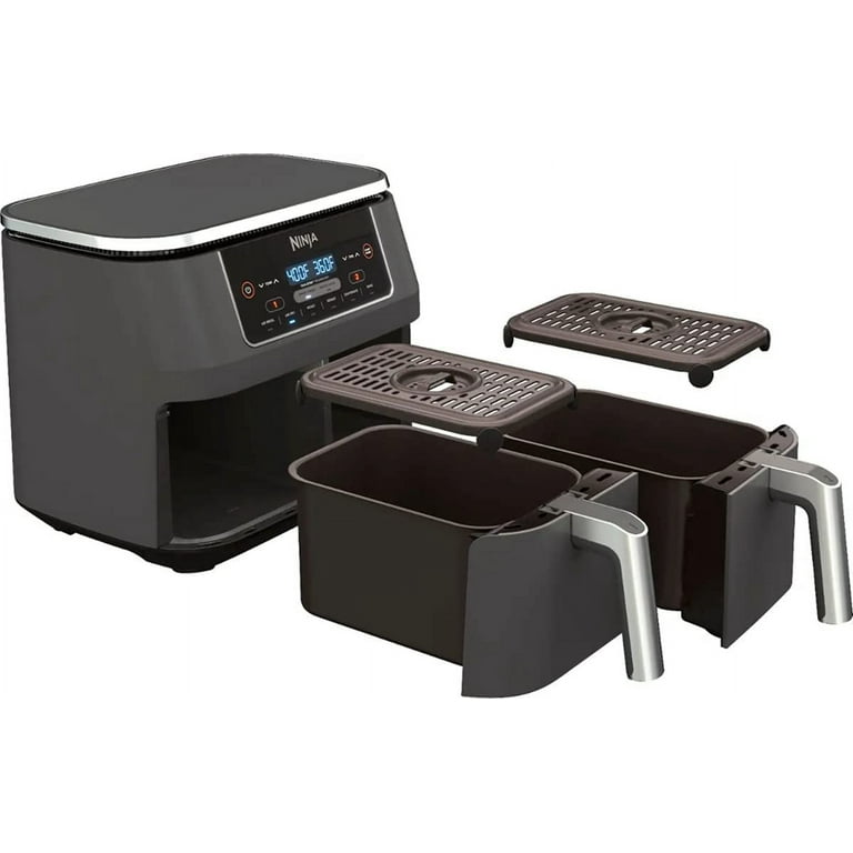 https://i5.walmartimages.com/seo/Ninja-DZ201-Foodi-6-in-1-2-Basket-Air-Fryer-with-DualZone-Technology-8-Quart-Capacity-and-a-Dark-Gray-Stainless-Finish-Refurbished_76a73fa2-55d5-49fd-9115-089ab1c292d4.74aad7d5e768fbc9acfaedf77e831a22.jpeg?odnHeight=768&odnWidth=768&odnBg=FFFFFF