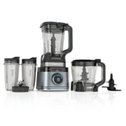 Ninja Detect Kitchen System 72-Oz Blender, 3 Speeds, Blend, Crush, Chop, Smoothies, BlendSense Technology, 1700PW, TB400 Silver