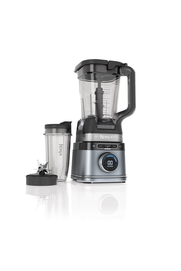Detect Duo 72-Oz Blender, 3 Speeds, Smoothies, Crush, Chop, BlendSense Technology, 1700PW, TB300 Silver