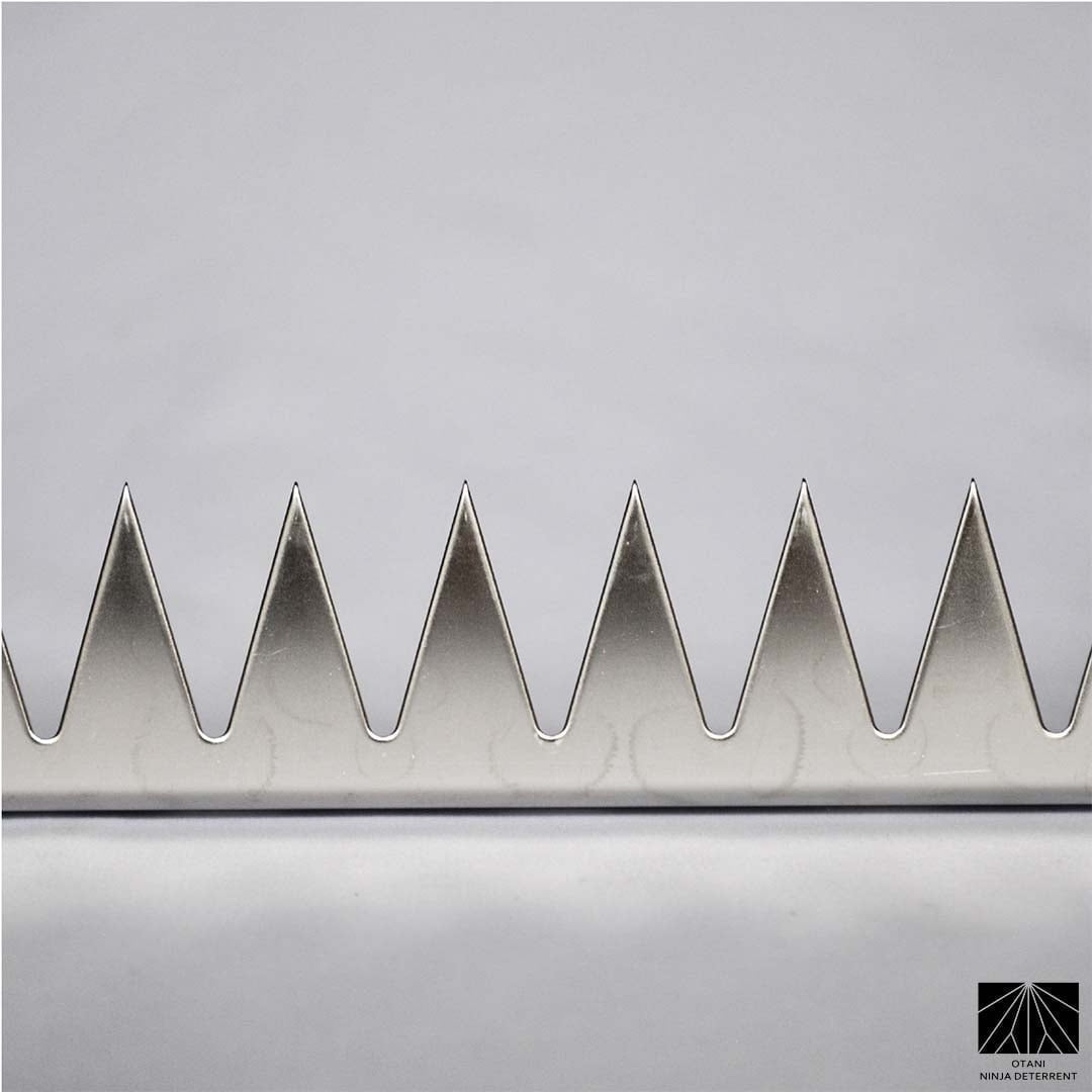 Ninja Deterrent™ |  Fence Spikes Wall Spikes Anti Climb Home Security Guard | GizaGiza Single Bladed 1.0 m Stainless | Bird Spikes