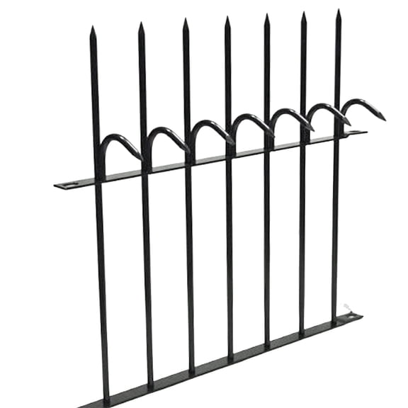 Otani Ninja Deterrent Fence Spikes Wall Spikes Anti Climb Security Guard Black