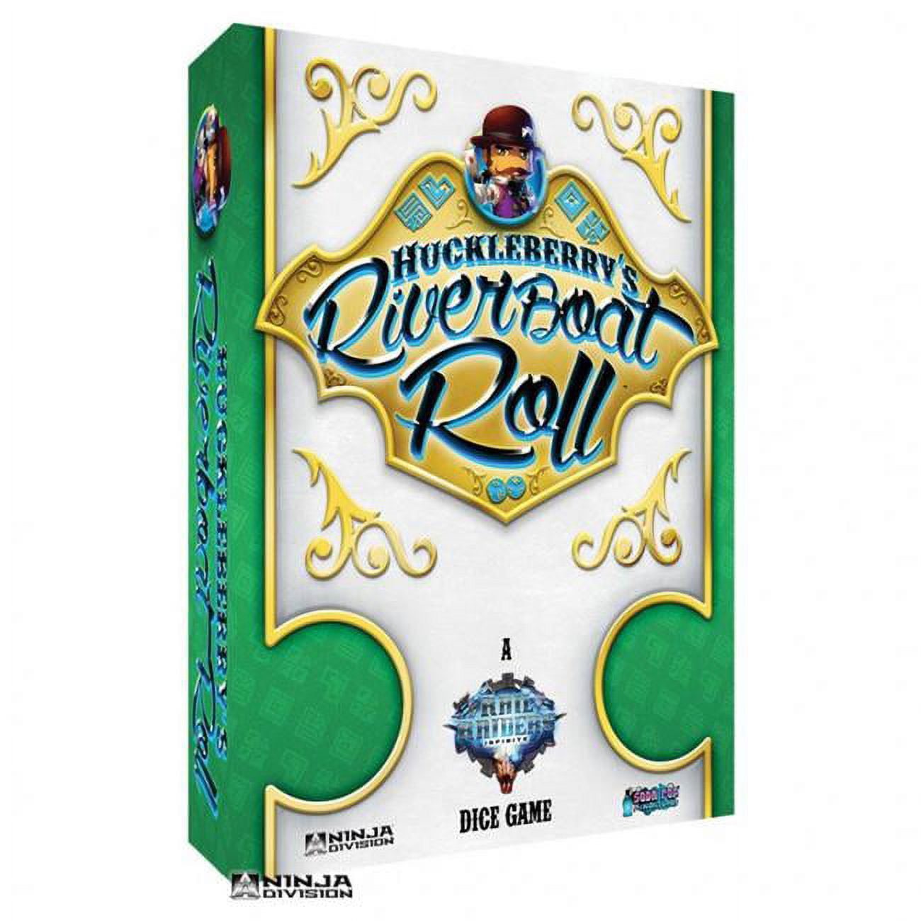 Ninja Division Huckleberry's Riverboat Roll Dice Game New