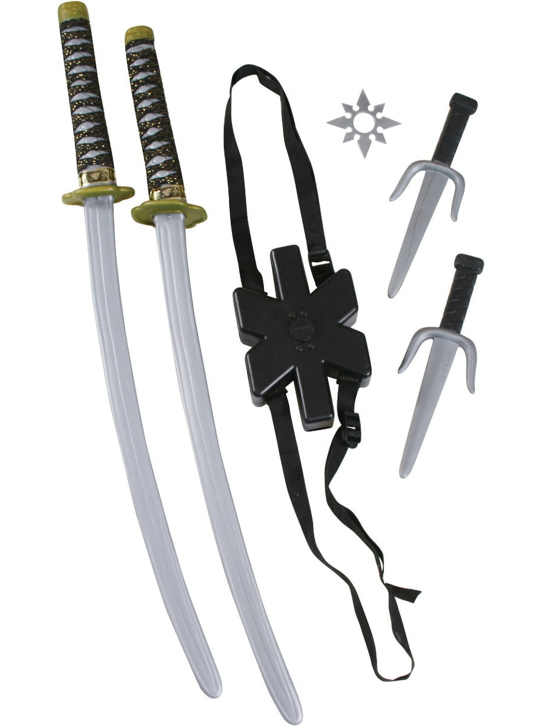 Ninja Twin Daggers Costume Accessory Ninja Twin Daggers Costume Accessory