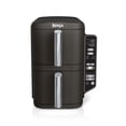 thumbnail image 1 of Ninja DoubleStack Air Fryer 8-Qt, 2 Baskets, Cook 4 Foods at Once, Space Saving, 4-in-1, SL200 Black, 1 of 9