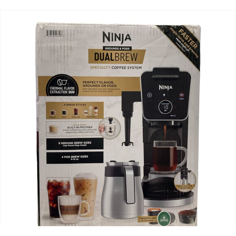 Ninja Grounds & Pods DualBrew Coffee Maker 